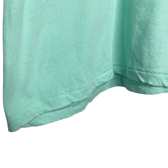 Wildfox Tacos & Margs Happy Hour Keke Short Sleeve Graphic T-Shirt Medium Green - Picture 7 of 8